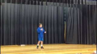 11 Year Old Kid Kills Rap God At Talent Show [upl. by Skye236]