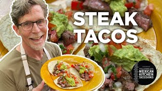 CharcoalGrilled Steak Tacos [upl. by Natelson295]