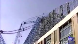 20 years ago Big Blue crane collapses at Miller Park killing 3 ironworkers [upl. by Menzies]