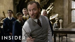 How Jude Law Was Cast As A Younger Dumbledore In Fantastic Beasts The Crimes Of Grindelwald [upl. by Aikkan]