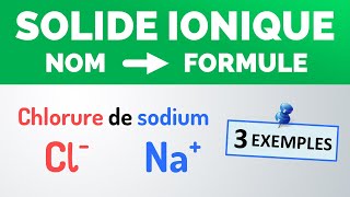 Comment déterminer la FORMULE dun COMPOSÉ IONIQUE   PhysiqueChimie [upl. by Gwyn]