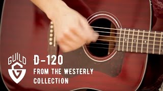 Guild Westerly Collection D120 Acoustic Guitar Demo [upl. by Aserehtairam]