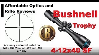 Bushnell Trophy 412x40 SF review a testament to the Bushnell warranty [upl. by Nanette847]