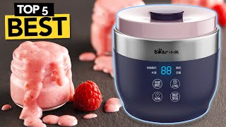 ✅ TOP 5 Best Yogurt Maker 2024  Buyers Guide [upl. by Sew20]