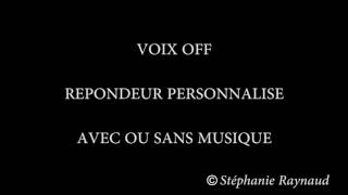 VOIX OFF Répondeur [upl. by Renrew203]