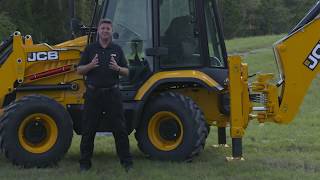 JCB 3CX Compact Backhoe Loader Walkaround [upl. by Enoj914]