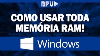 Como usar Toda MEMÓRIA RAM do Computador Memória Utilizável [upl. by Viafore]