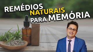 Opções de Remédios Naturais para a Memória  Dr Tontura explica [upl. by Sassan]