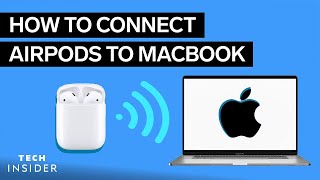 How To Connect AirPods To A Macbook [upl. by Arreic]