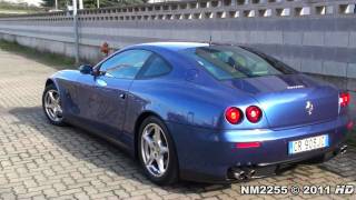 Ferrari 612 Scaglietti Exhaust Revving and Acceleration [upl. by Suivat]