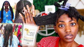 I Tried Chebe Powder for a WEEK annnnnnddddd  4C Natural Hair [upl. by Garfield]