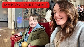 DITL  VISITING HAMPTON COURT PALACE [upl. by Yenahpets]