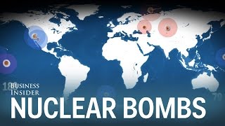 Every nuclear bomb explosion in history [upl. by Ative605]