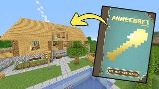 Building A Minecraft House The Right Way According To Mojang [upl. by Ahsal64]