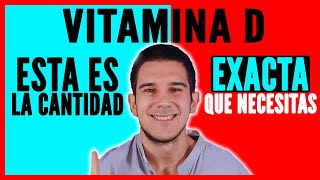 🌞🔥Cómo obtener VITAMINA D sin Sol y cuánta Necesitas según tu EDAD Alimentos Ricos en VITAMINA D [upl. by Moyer]