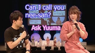 Ishikawa Kaito wants to call Uchida Maaya neesan and Yuuma is bitter [upl. by Dyson]