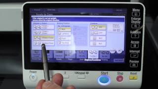 Konica Minolta Tutorial How to Copy [upl. by Citarella465]
