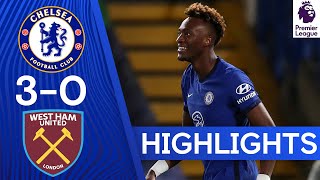 Chelsea 30 West Ham United  Thiago Silva amp Tammy Abraham Score to Claim Derby Victory  Highlights [upl. by Atinehs]