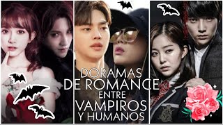 Te recomendamos 16 DORAMAS sobre vampiros [upl. by Jala]