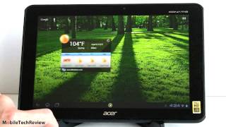 Acer Iconia Tab A700 Review [upl. by Egreog]