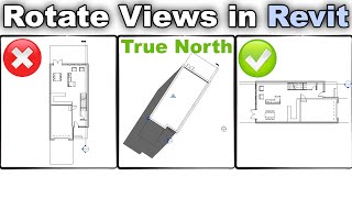 How to Rotate Views in Revit Tutorial [upl. by Cresa]