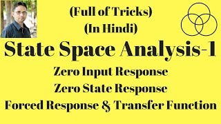 Zero state response in state space analysis Control System43 by SAHAV SINGH YADAV [upl. by Ynad]