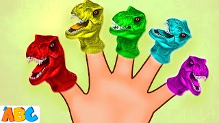 Learn all about the TREX DINOSAURS  THE FINGER FAMILY SONG [upl. by Llener]