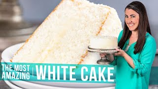 The Most Amazing White Cake [upl. by Nerhtak]