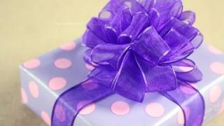 Moño Pom Pom  Puffy  How to Gift Bows [upl. by Xonk]