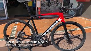 Trek 2021 Emonda SL 6 Disc  Erina Bikeworx [upl. by Sammie131]