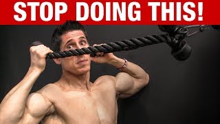 Stop Doing Face Pulls Like This SAVE A FRIEND [upl. by Kenn]