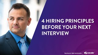 Zscaler 4 hiring principles before your next interview [upl. by Anirbes]