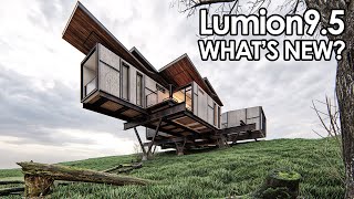 Lumion 95 Released  New Features New Materials And Models [upl. by Adnirb]