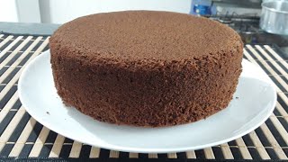 Massa de Bolo de Chocolate ideal para rechear e confeitar [upl. by Obocaj]