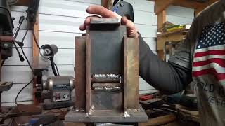 Making a Blacksmiths Guillotine [upl. by Micro]