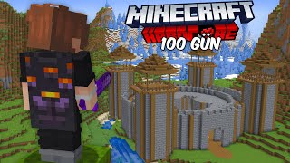 Minecraft HARDCOREda 100 GÜN Geçirdim [upl. by Lleruj]