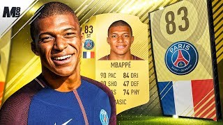 FIFA 18 MBAPPE REVIEW  83 MBAPPE PLAYER REVIEW  FIFA 18 ULTIMATE TEAM [upl. by Tinaret]