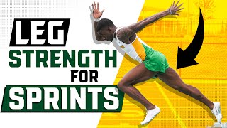 Top 5 Lower Body Strength Exercises For Sprinting [upl. by Eellehs576]