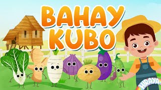 BAHAY KUBO 2020 WITH LYRICS  Animated Filipino Folk Song  Hiraya TV [upl. by Rimidalb]