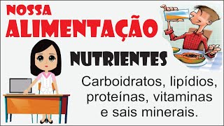 Nossa Alimentação  Nutrientes [upl. by Abner]