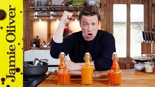 How to make Chilli Sauce  Jamie Oliver [upl. by Lebazej]