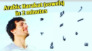 Learn Arabic Tashkeel  Harakat Vowels in 2 minutes [upl. by Nyar627]