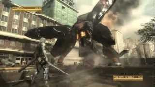 Metal Gear Rising  MG RAY Boss Battle S Rank Revengeance Mode [upl. by Esojnauj]