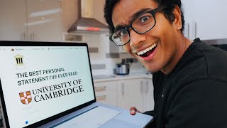 THE BEST PERSONAL STATEMENT IVE EVER READ Cambridge University Example [upl. by Deste25]