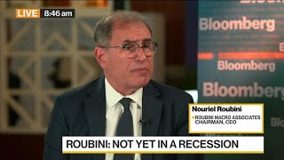 Nouriel Roubini US Economy Getting Very Close to Recession [upl. by Amikehs]