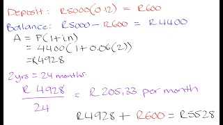 Grade 10 Math Hire purchase agreements  Finance amp Growth [upl. by Alves]