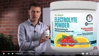 Dr Bergs New Electrolyte Powder Review [upl. by Itsyrk718]