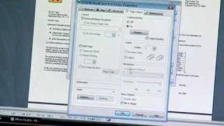 Epson Printer  How to Print TwoSided Duplex [upl. by Ailama440]