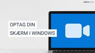 Optag din skærm i Windows 10 [upl. by Malda]