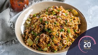 Nasi goreng  Klaar in 20 minuten [upl. by Enomahs]